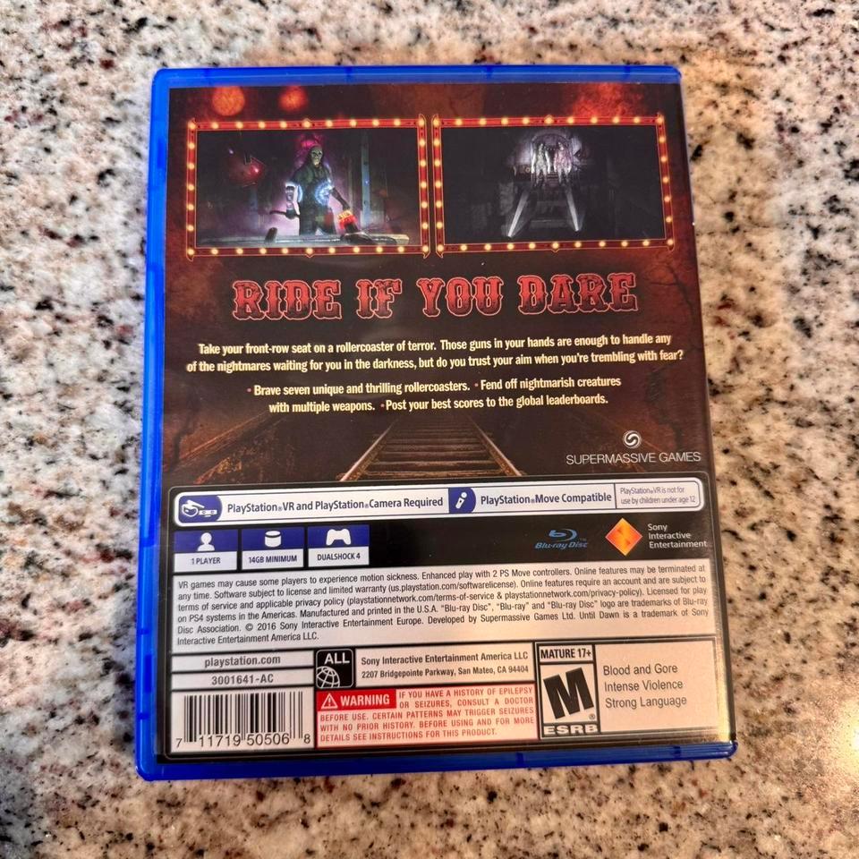 Until Dawn Rush Of Blood 2