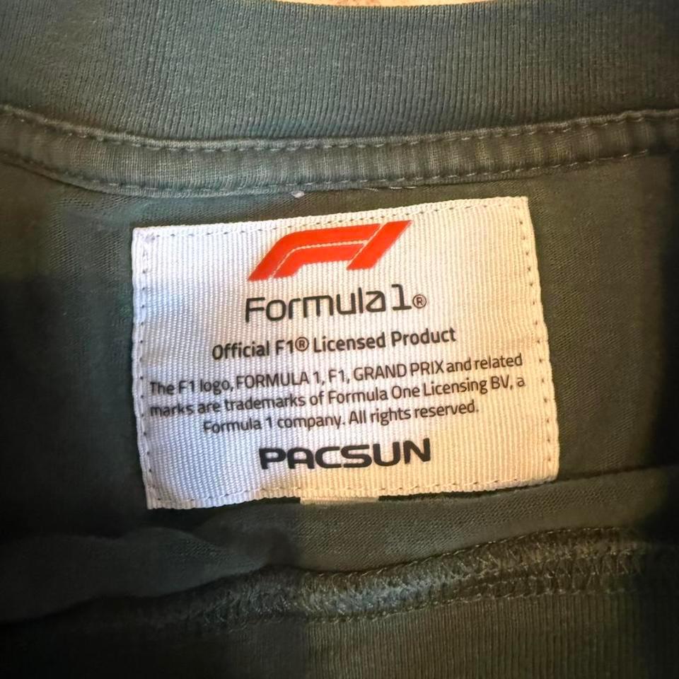 Formula 1 T Shirt Size C0d3 3