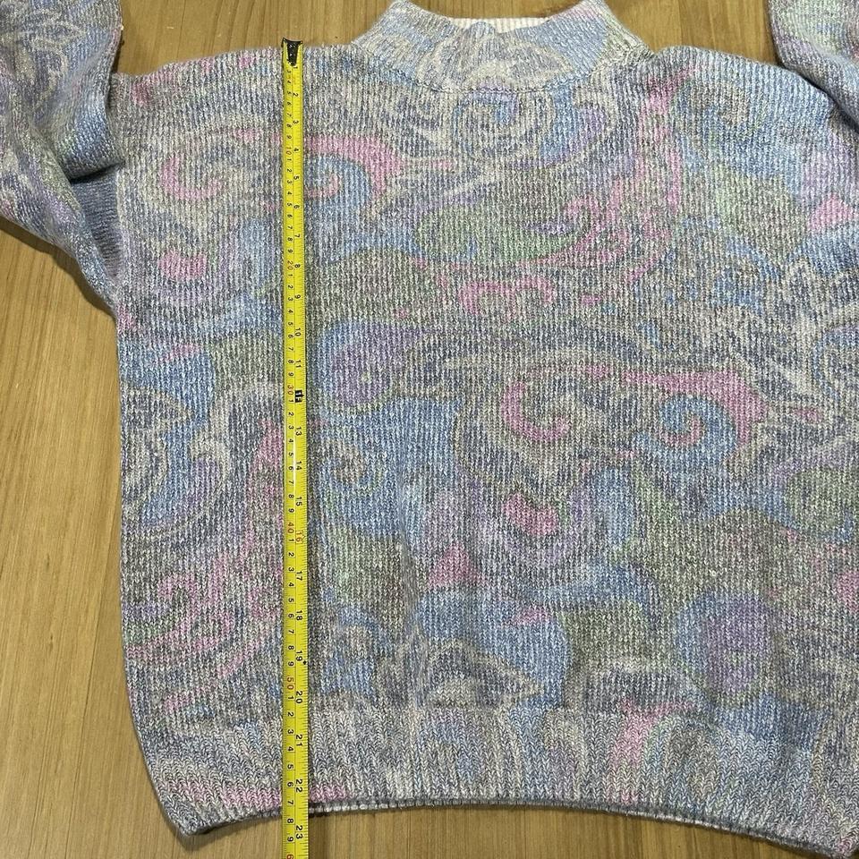 Vtg 80s 90s Sweater Lg 4