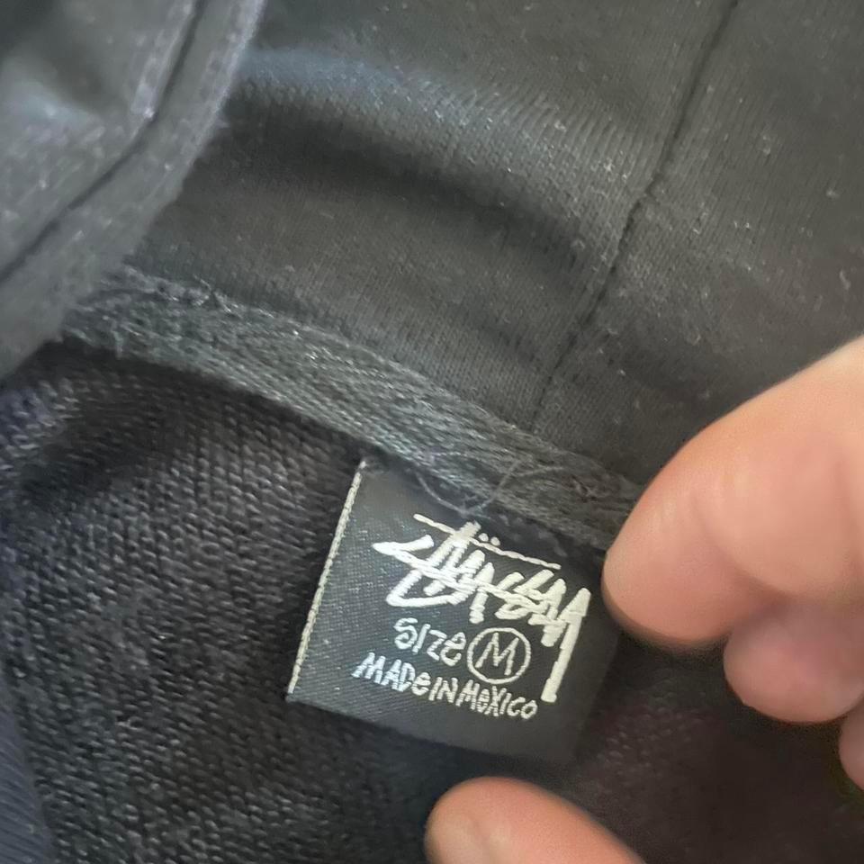 Black Stussy Hoodie Mens Medium 6