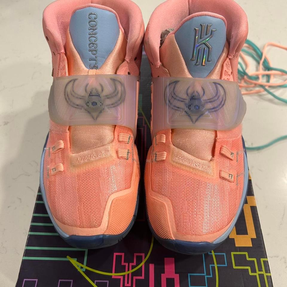 Kyrie 6 Pink Basketball Trainers 8