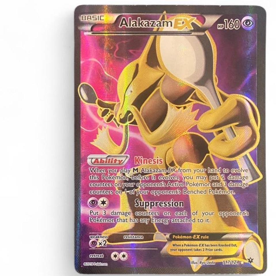 Good Condition Textured Alakazam Ex F252