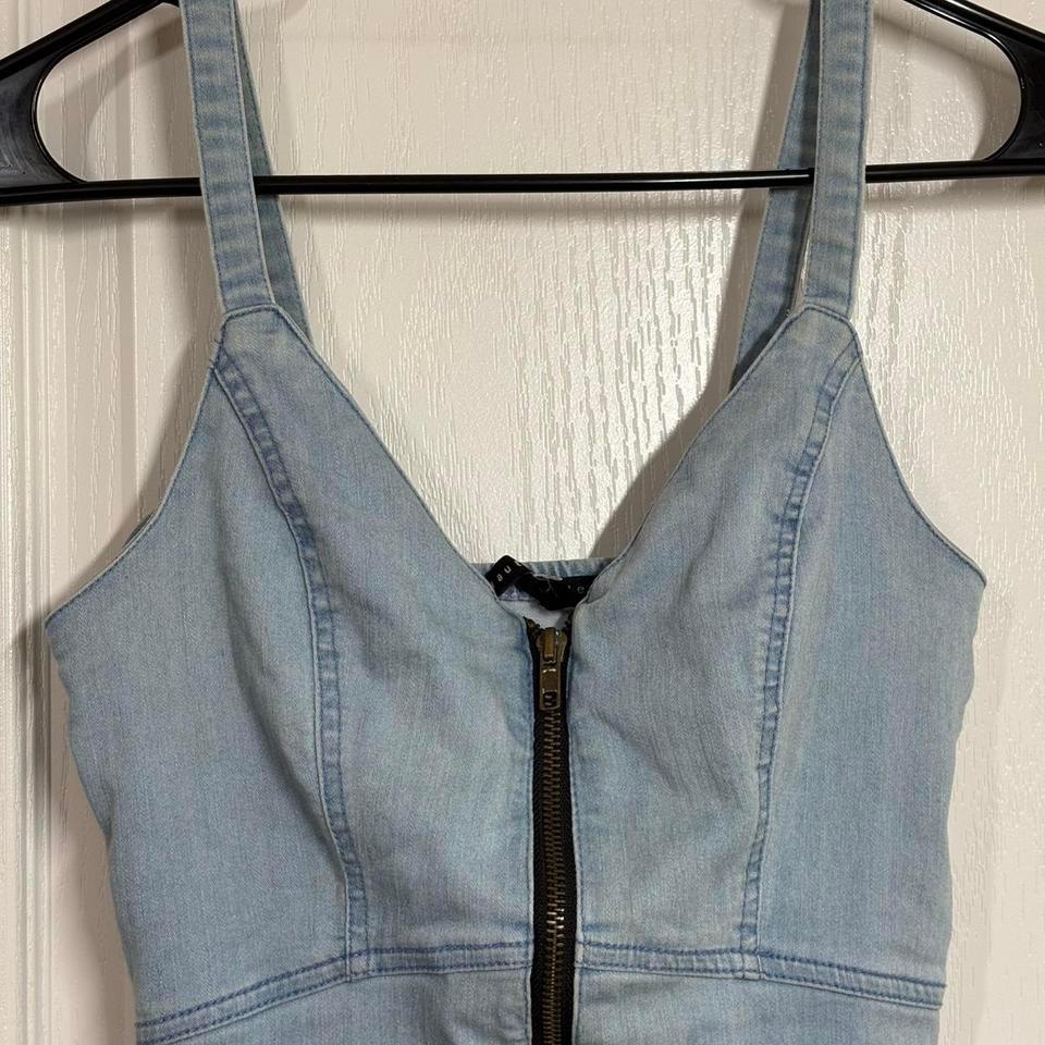 Haute Monde Blue Denim Dress 58bc 3