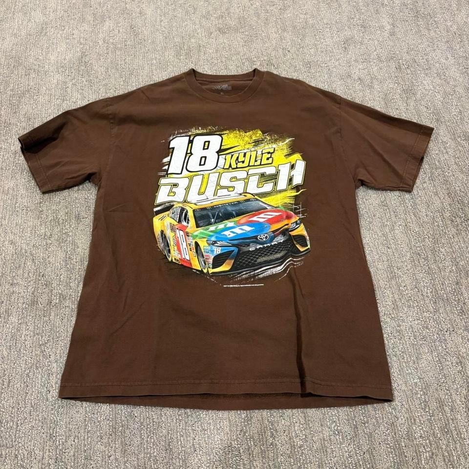 Kyle Busch Brown Nascar Tee 84a8