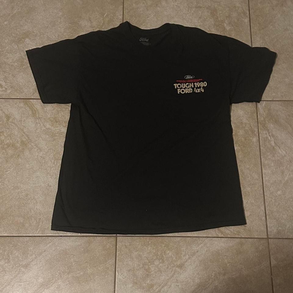 Black Vintage Ford Truck Tee F90e