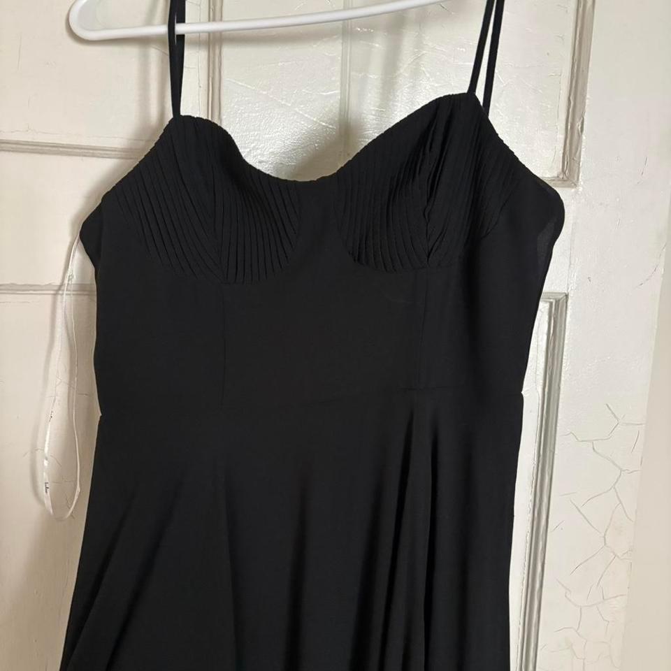 Black Maxi Dress With Zipper Bf2d