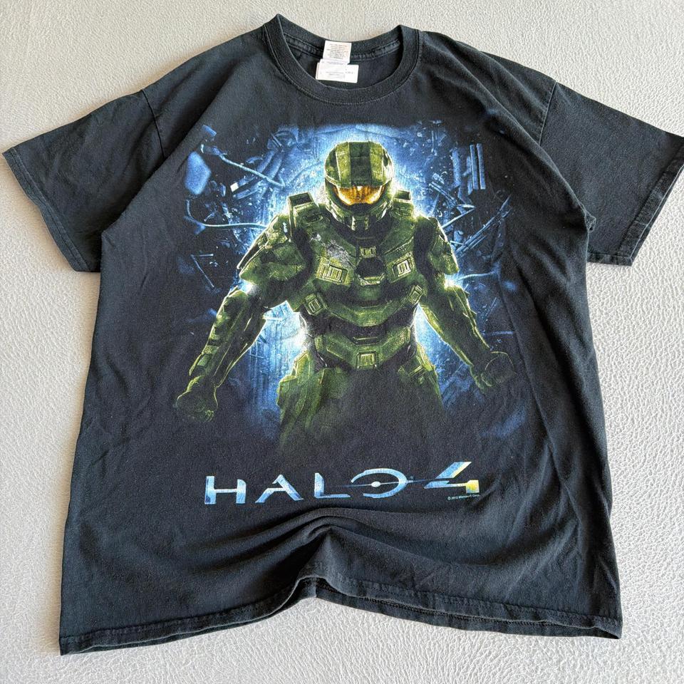 Halo 4 Black Faded Y2k 2c55
