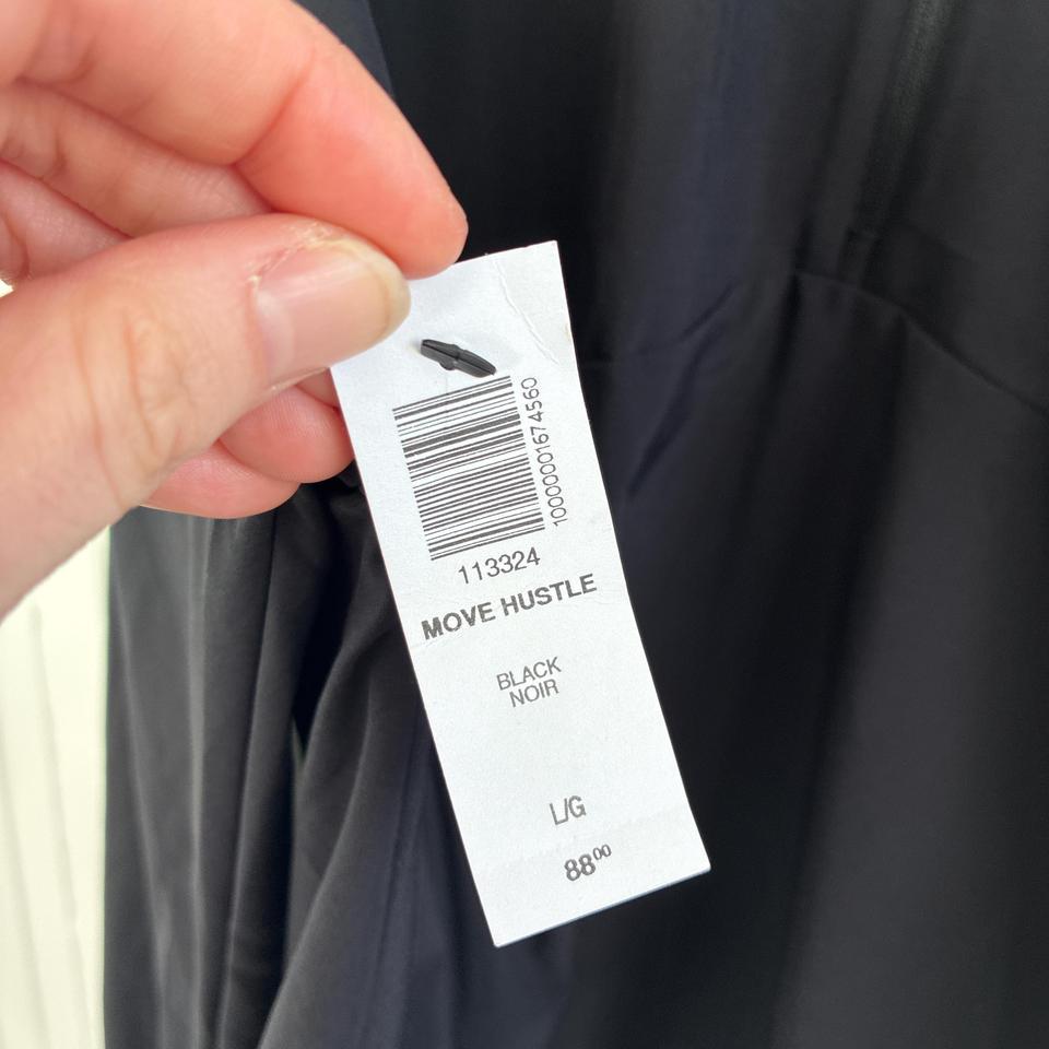 Tnaction Black Lightweight Windbreaker Jacket 0783 3