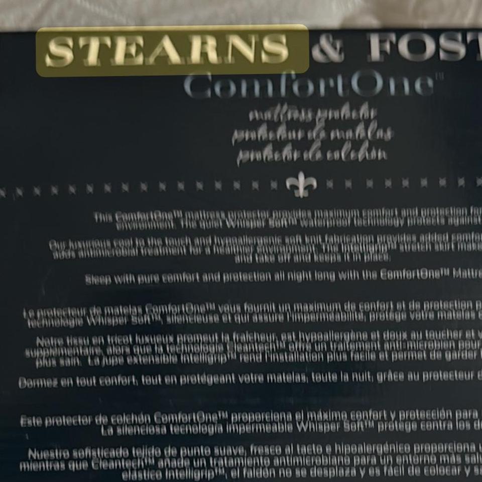 Stearns Foster King Comfortone 2