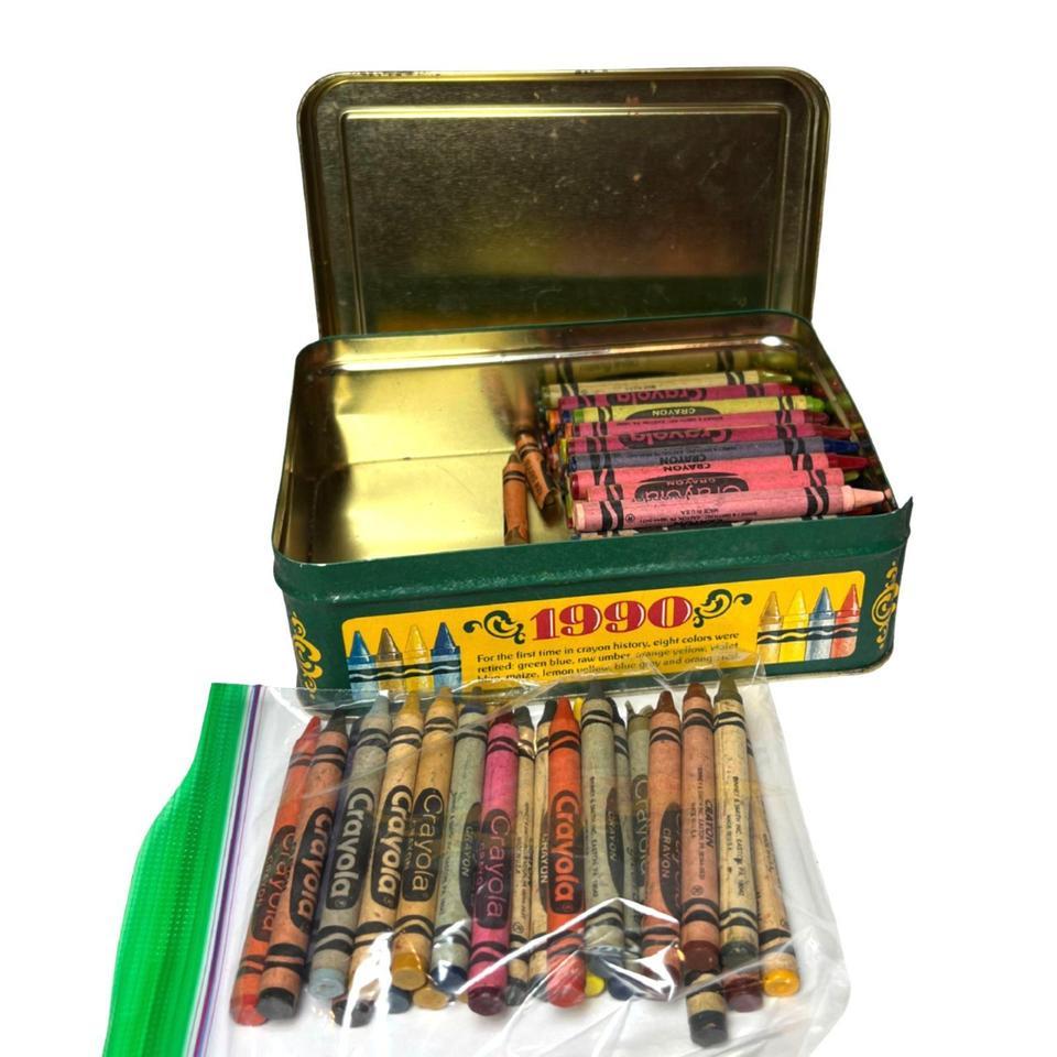 Vintage 1991 Crayola Collectors Colors 2fca