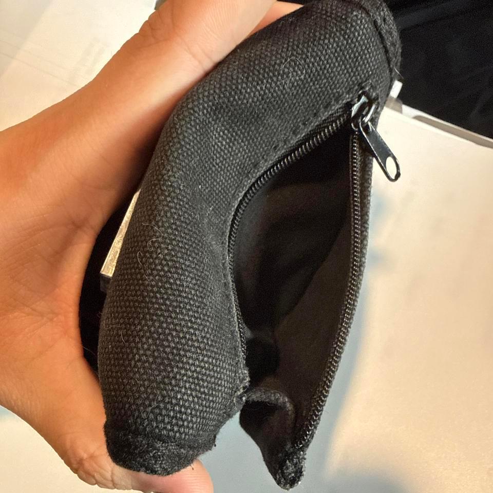 Aeropostale Black Wallet Minimalist Biker 07c3 3