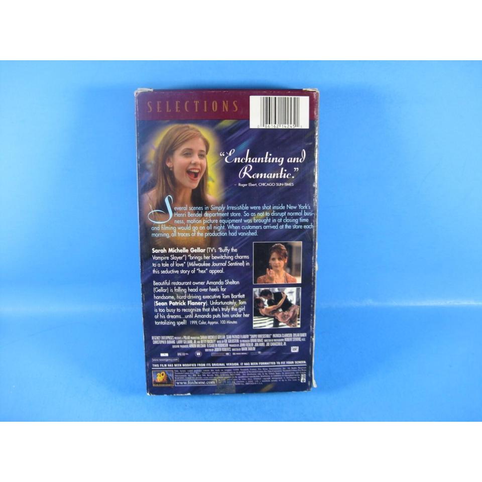 Simply Irresistible Vhs 2001 Fox Ab83 5