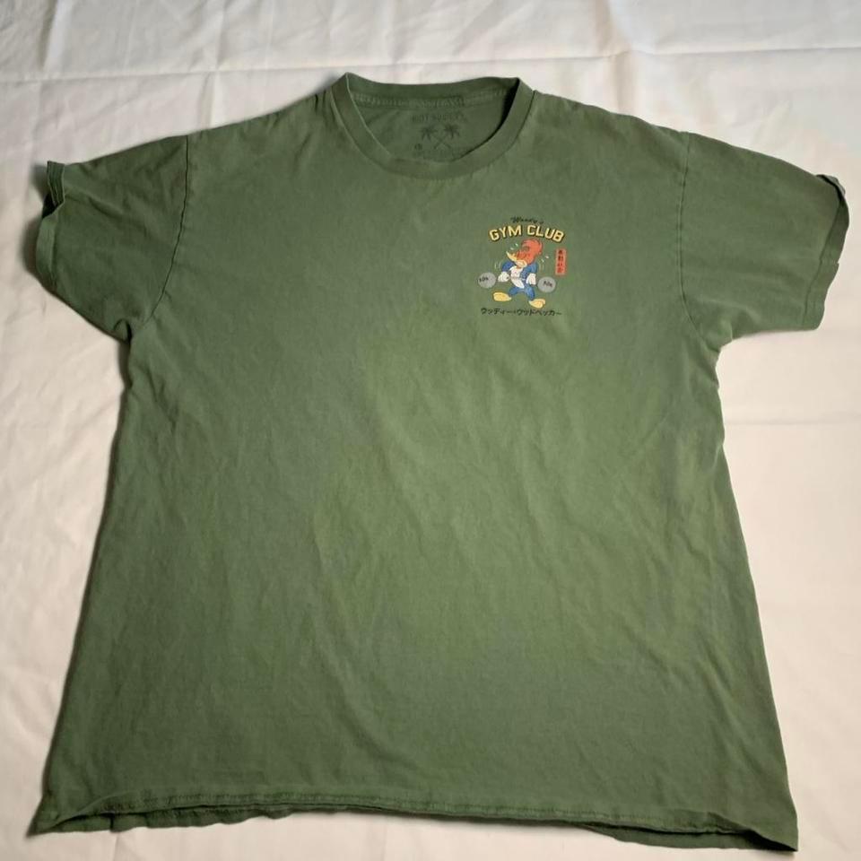 Green Woodys Gym Club Woody
