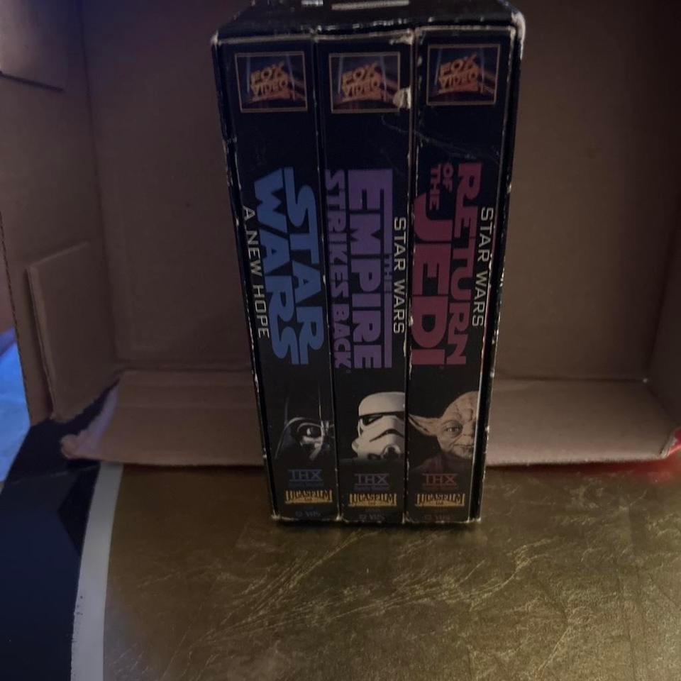 Star Wars Trilogy Vhs Box 9597 5
