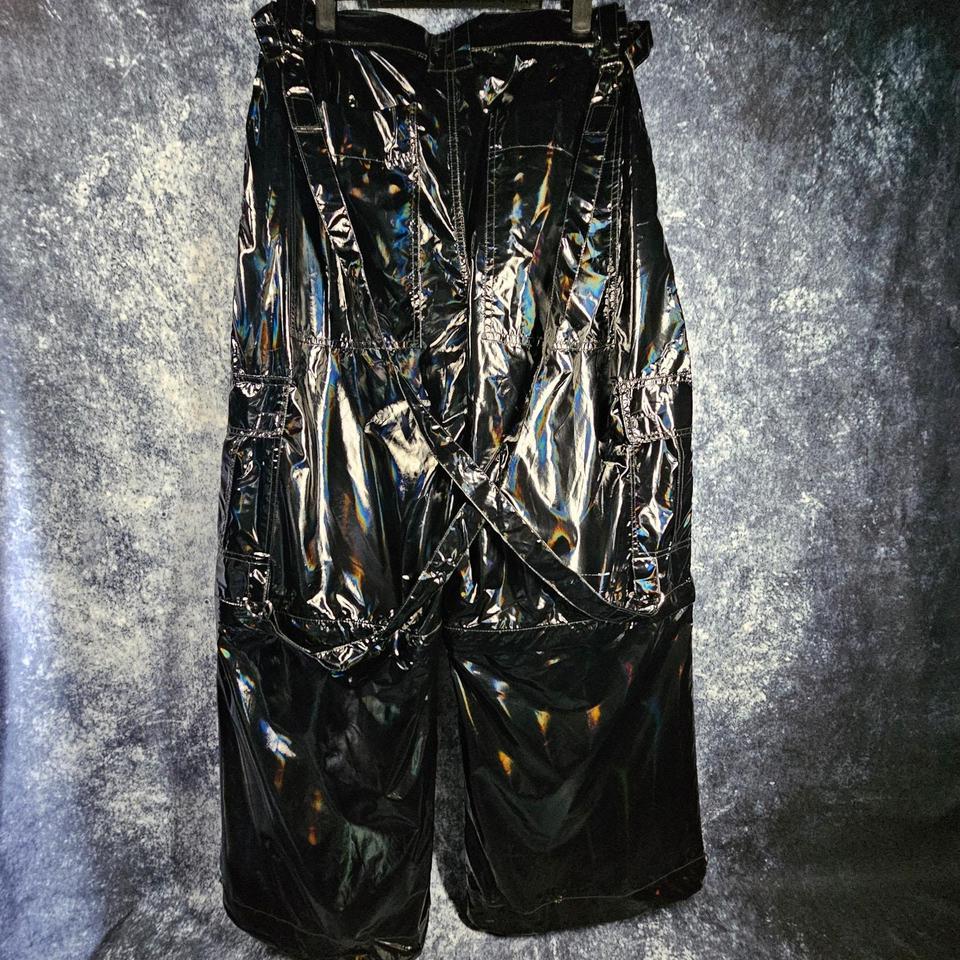 Wicked Rave Holographic Cargo Pants 2