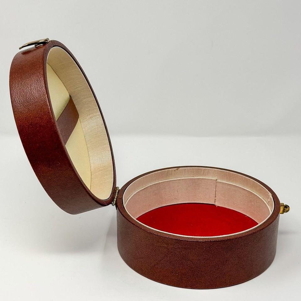 Vintage 1920s Round Storage Or 57a0 6