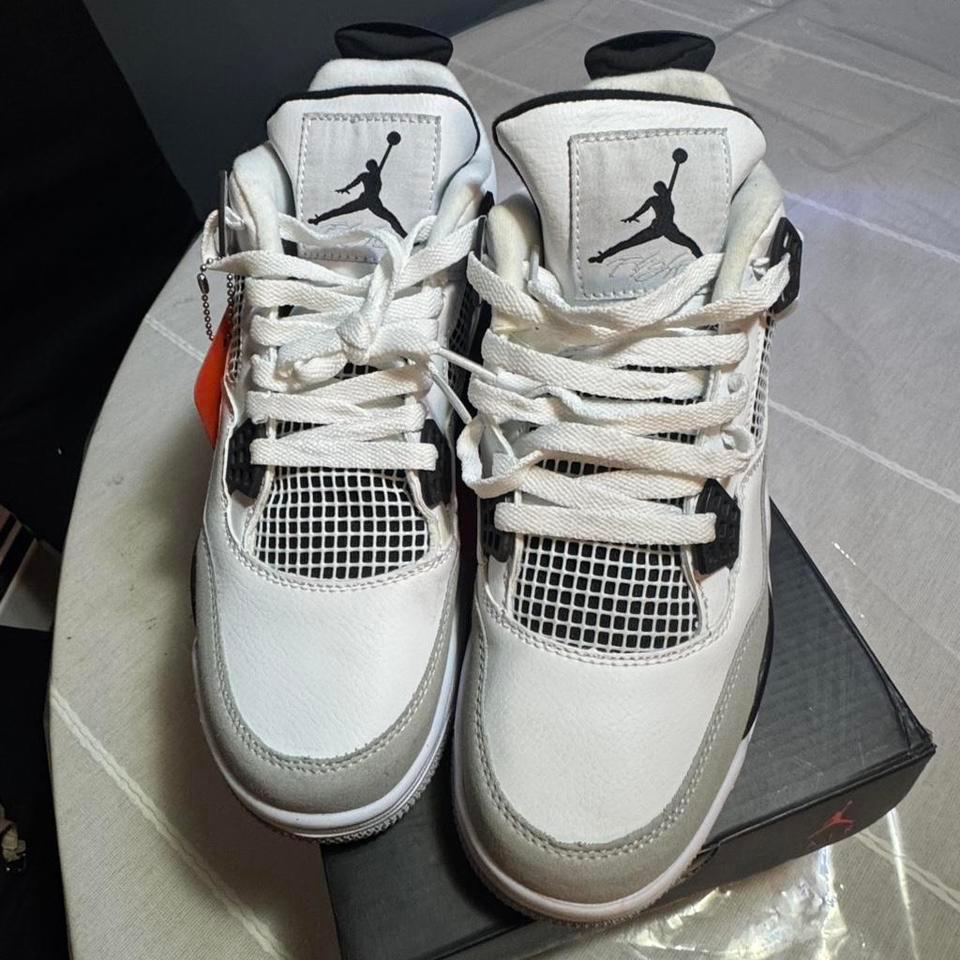 White And Black Air Jordan 4c8a 2