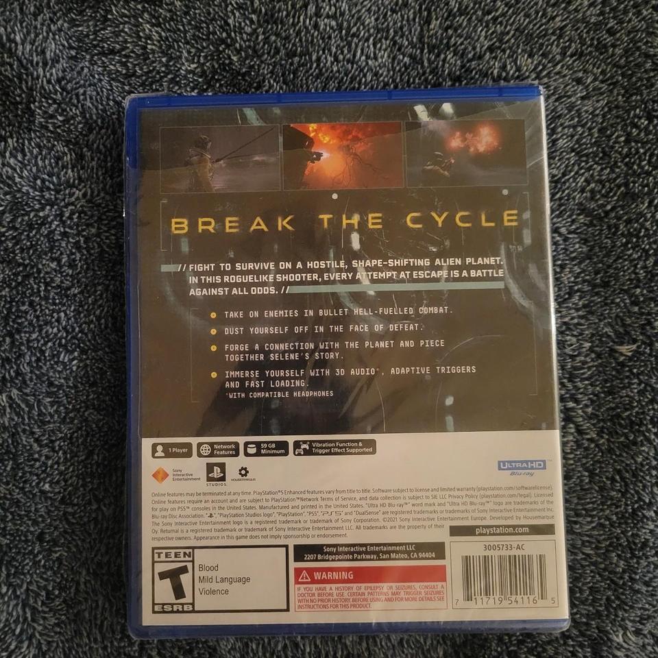 Returnal Ps5 Game Ps5 6 2