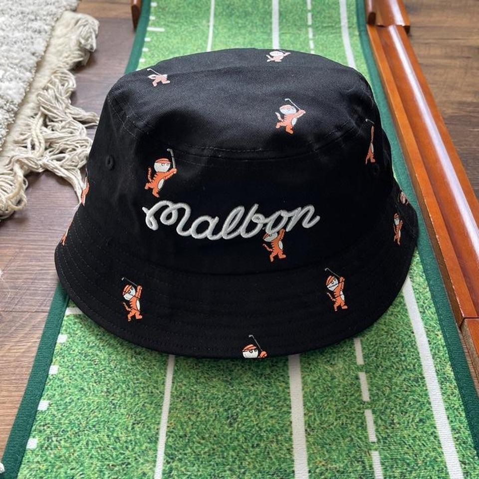 Malbon Tiger Bucket Hat Black 365c