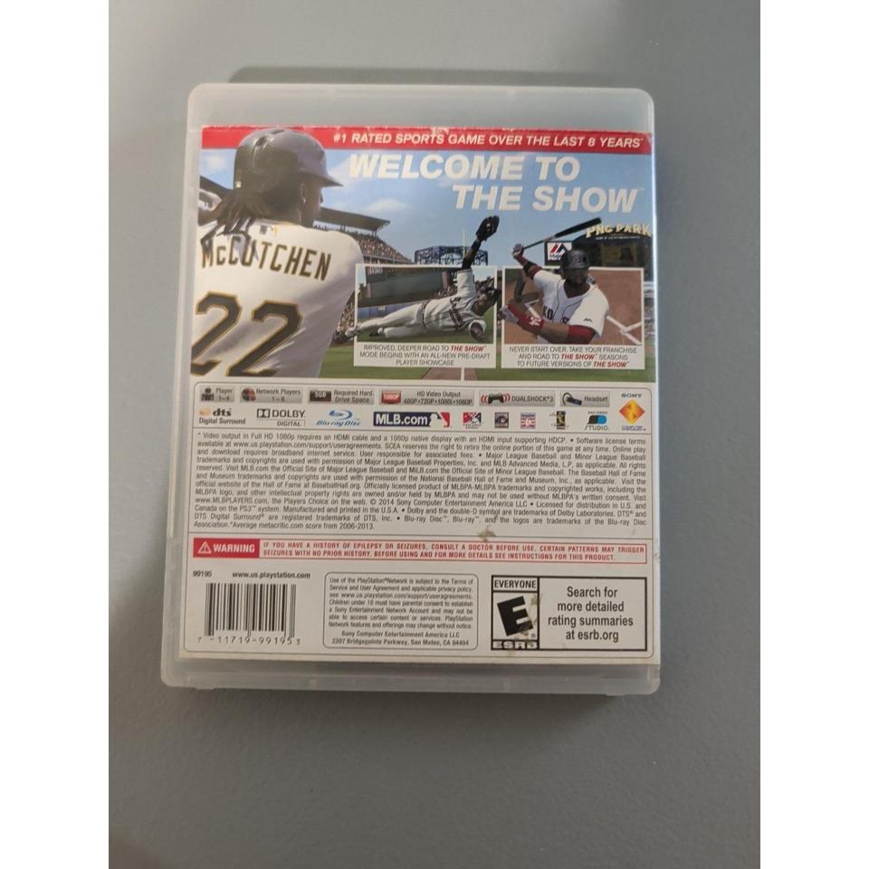 Mlb 14 The Show Ps3 3fd6 3