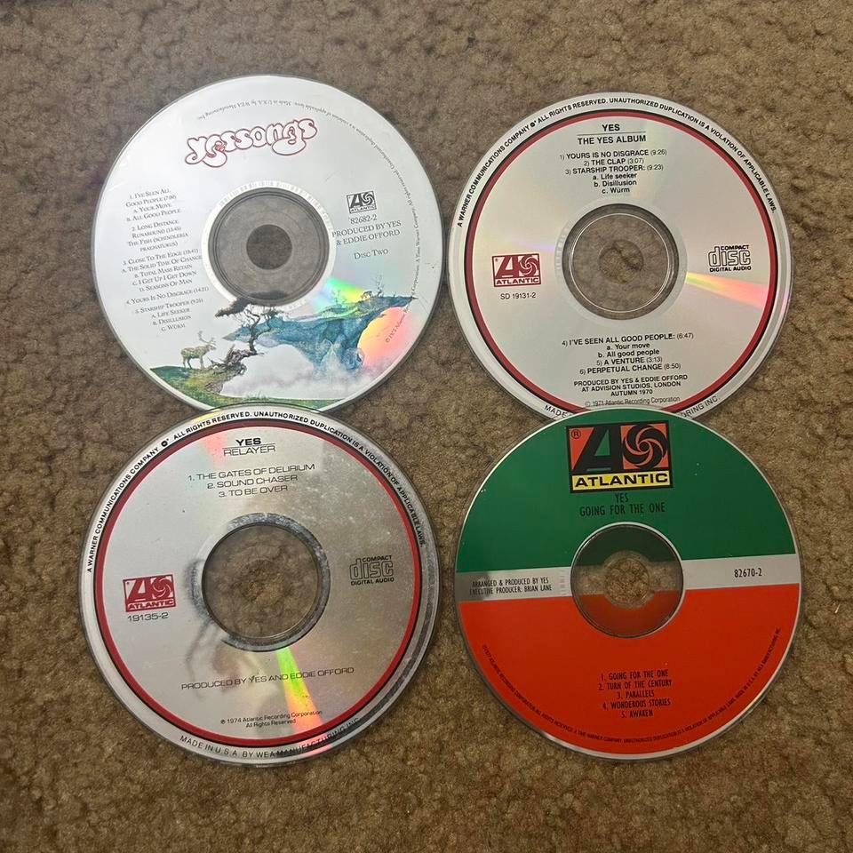 Yes Cd Bundle 4 Cds E087