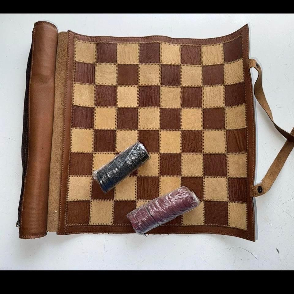 Roll Up Chess Setvintage Top