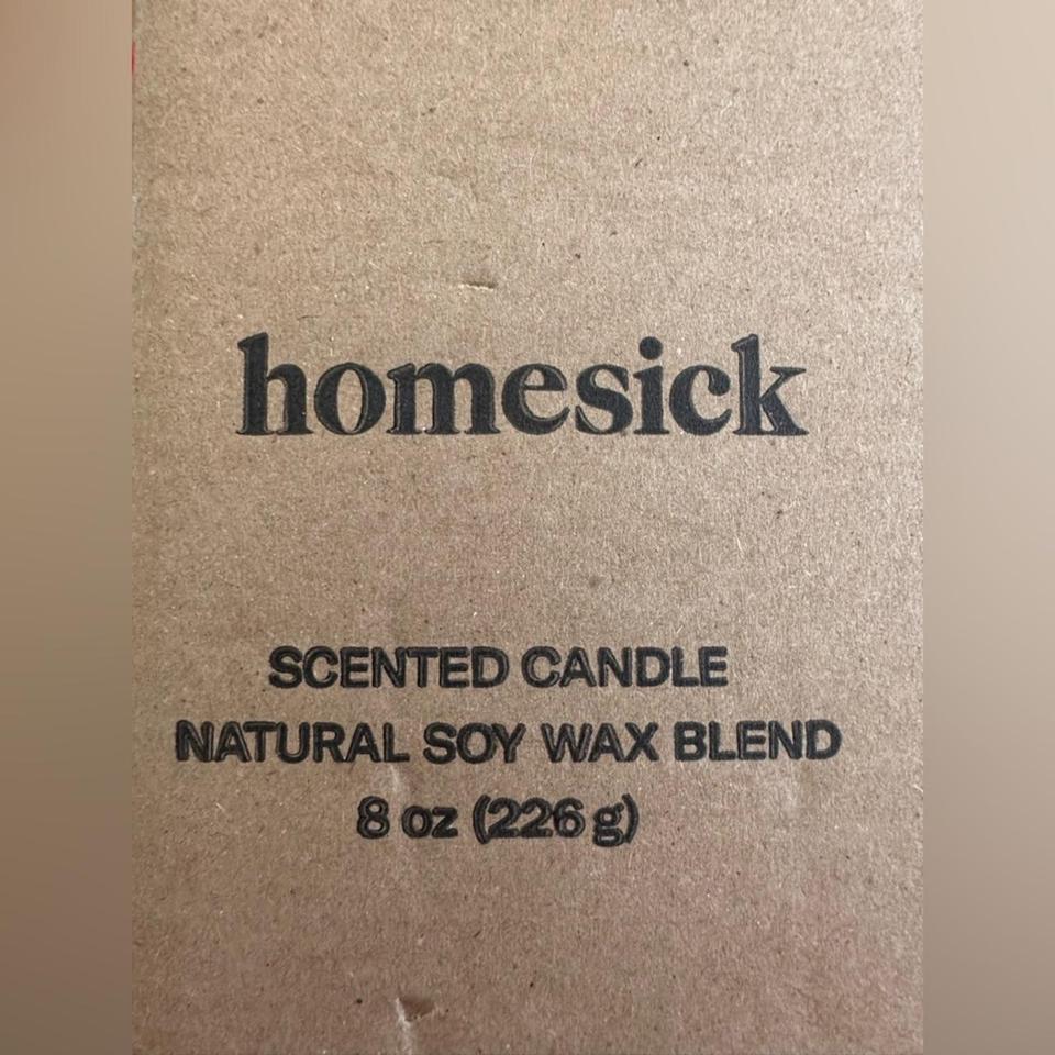 Homesick Scented Candle 8 Oz 3