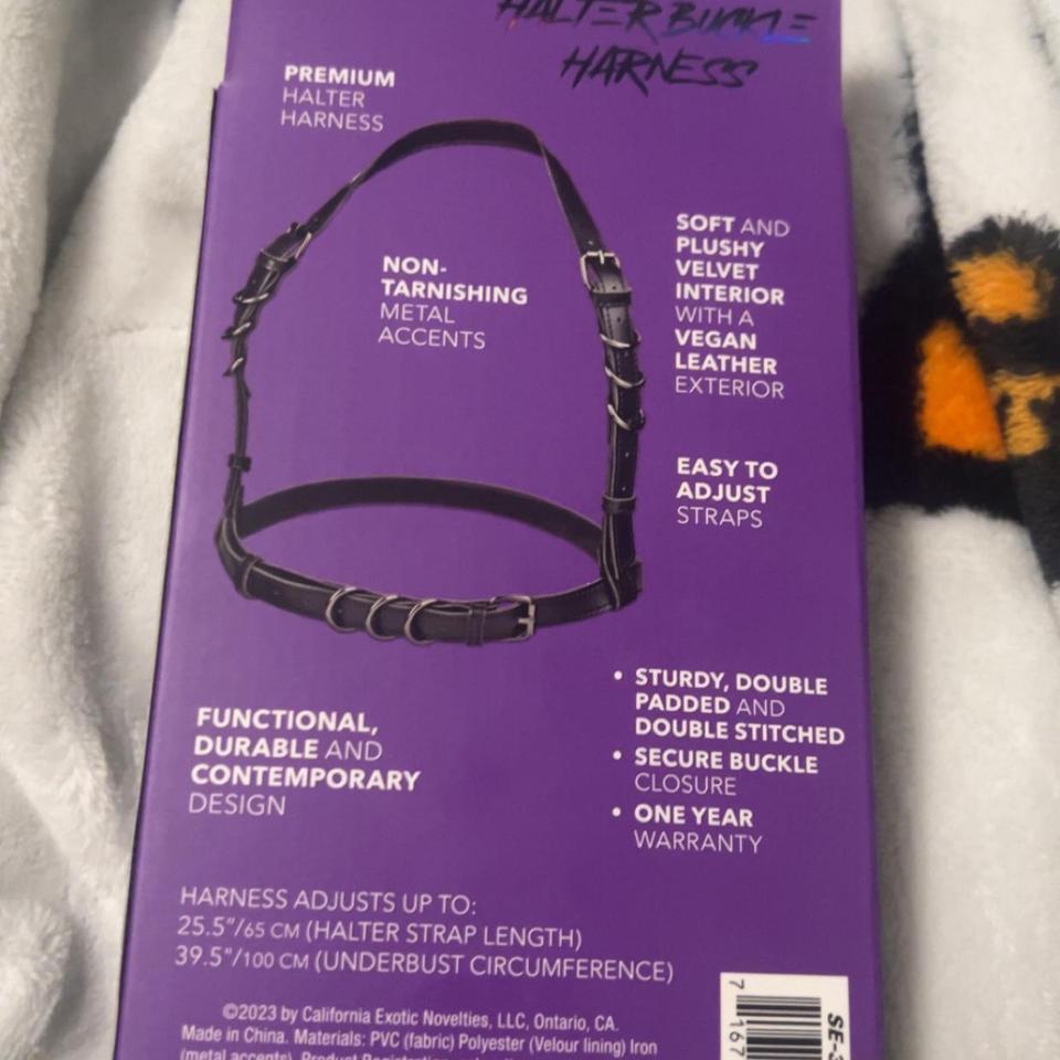 Calexoticspinkcherry Halter Buckle Harness Never 2
