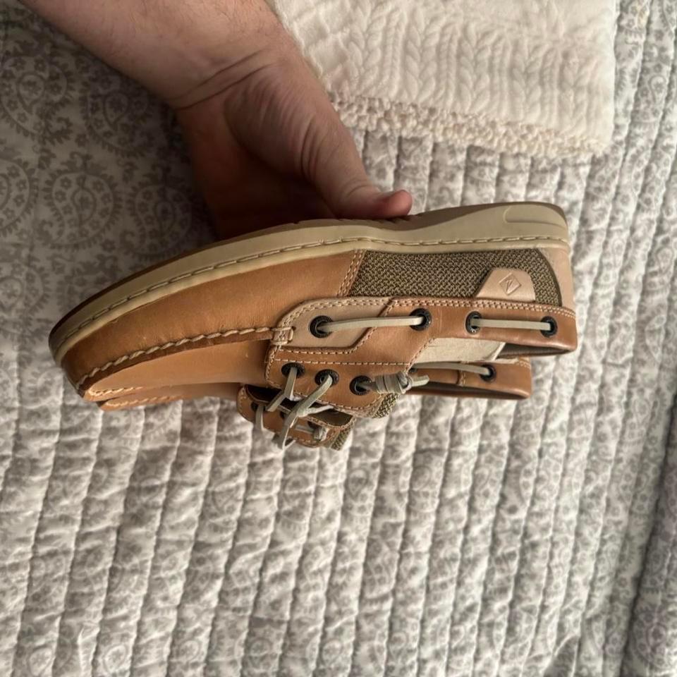 Sperry Tan Boat Shoes Womens 3458 2