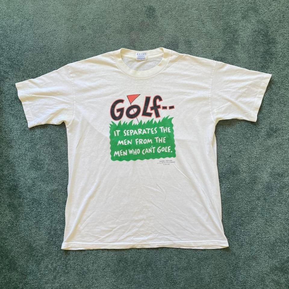 Vintage Single Stitch Hallmark Golf 8607