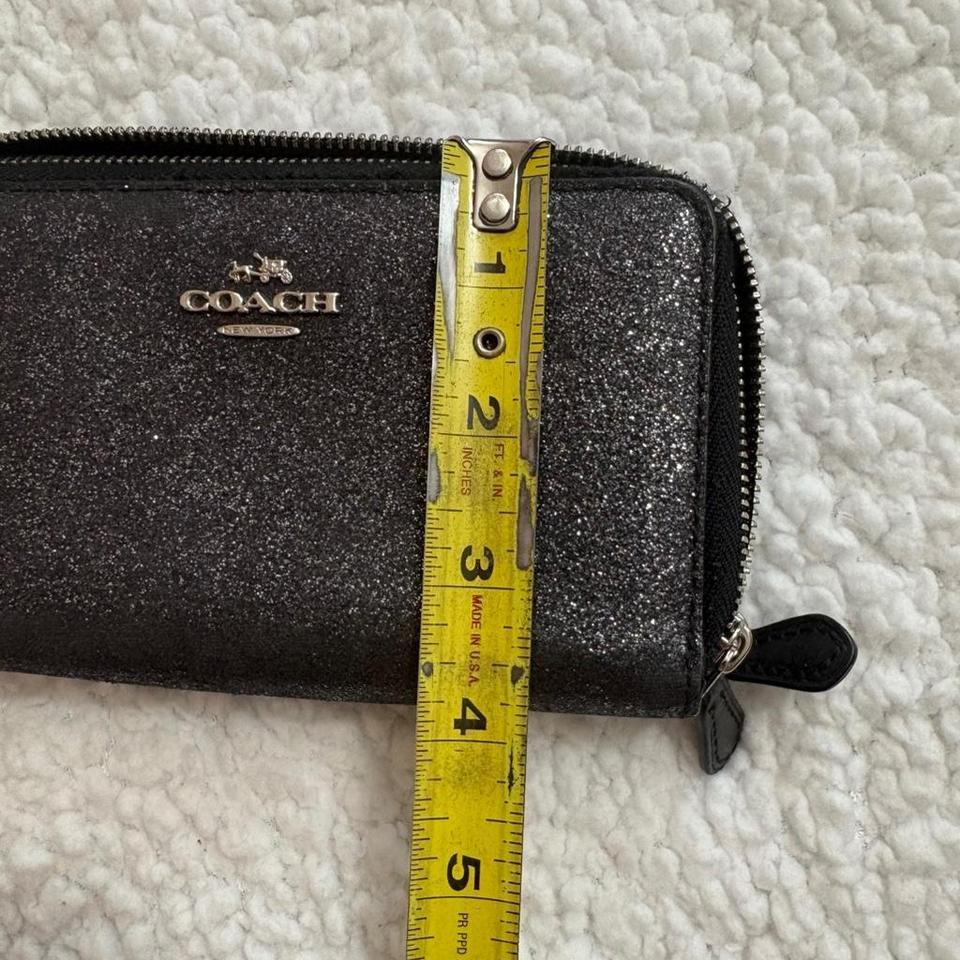 Black Coach Wallet With Silver 6c87 4