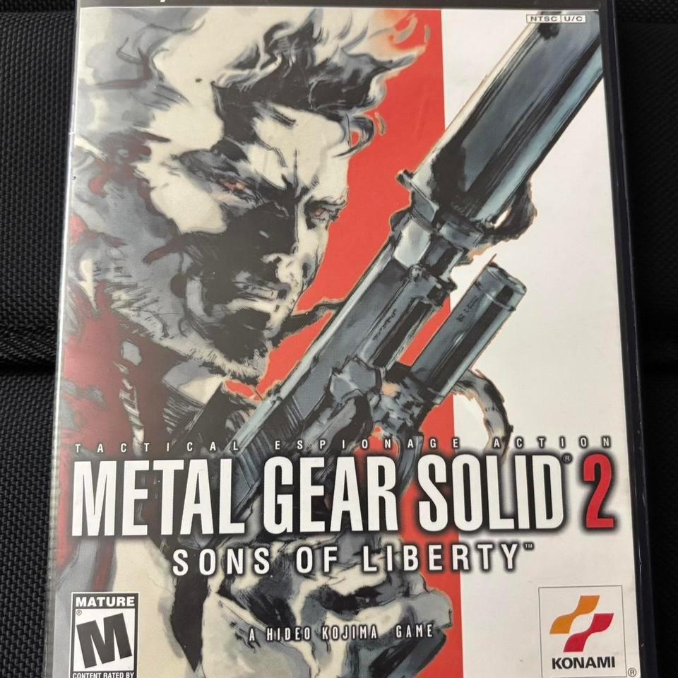 Playstation 2ps2 Metal Gear Solid