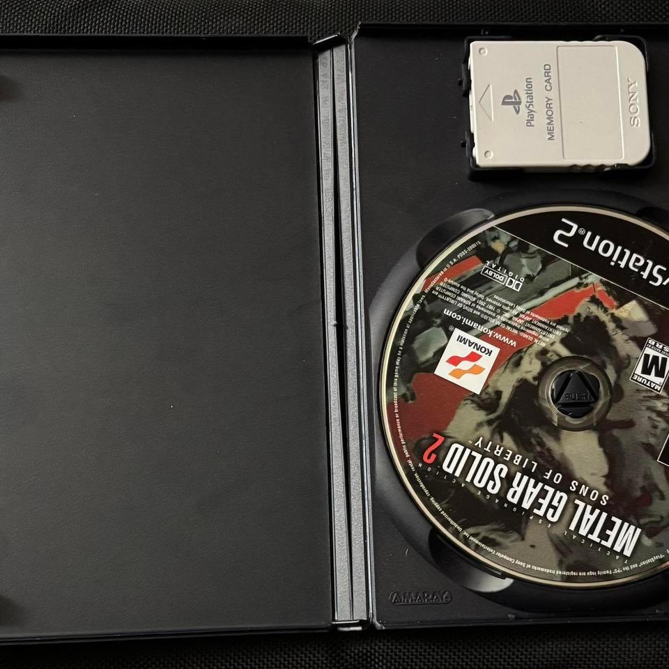 Playstation 2ps2 Metal Gear Solid 2
