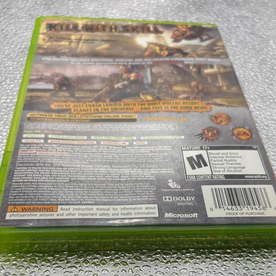 Bulletstorm Epic Edition Xbox 90e2 3
