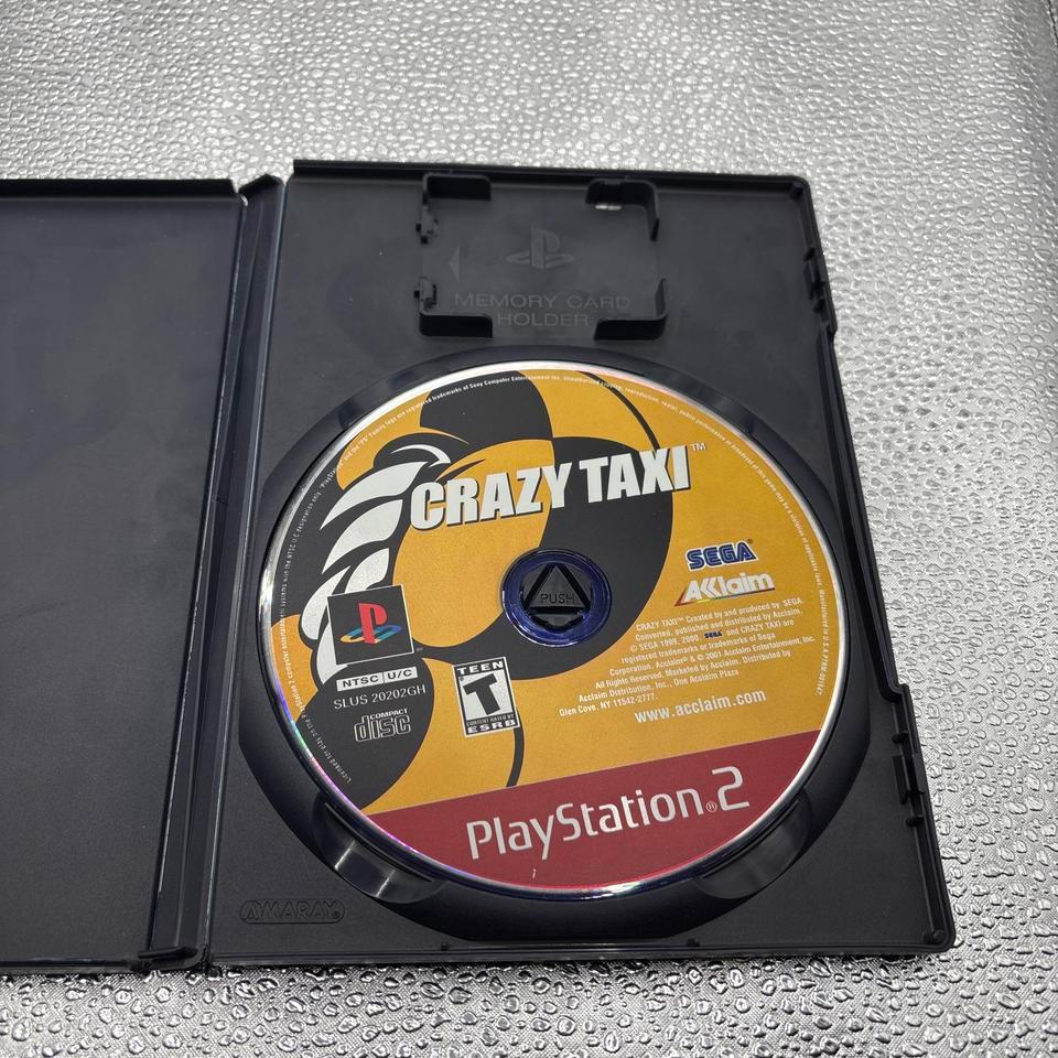 Crazy Taxi Ps2 Game Disc 0402