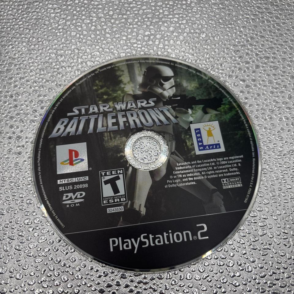 Star Wars Battlefront Ps2 Game Cac9