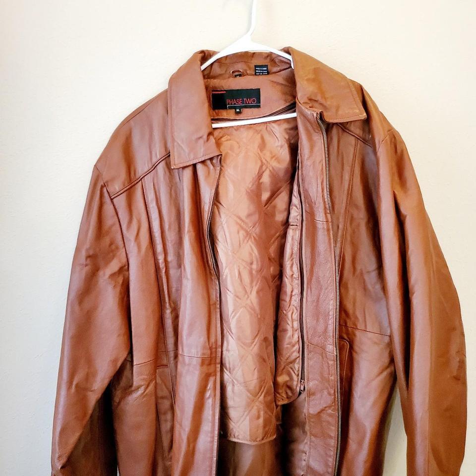 Phase Two Brown Genuine Leather F8ad 2