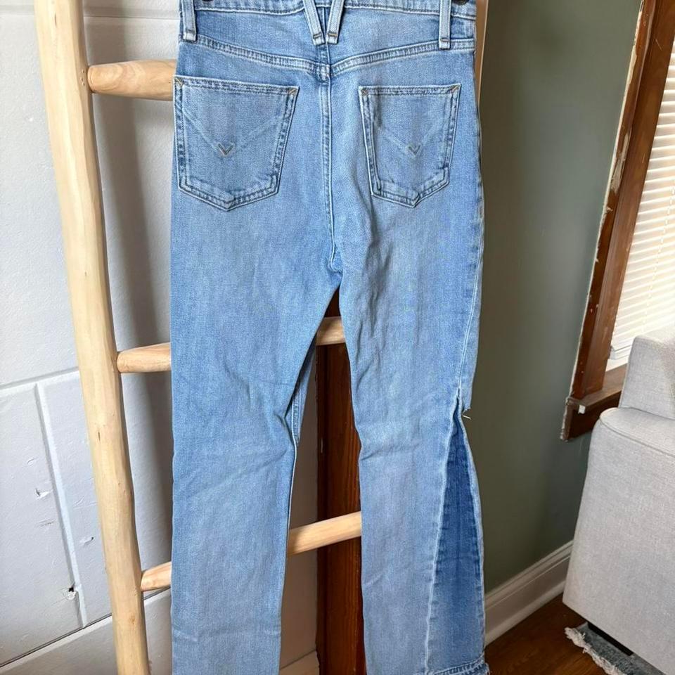 High Waisted Blue Denim Jeans With 4dc2 4