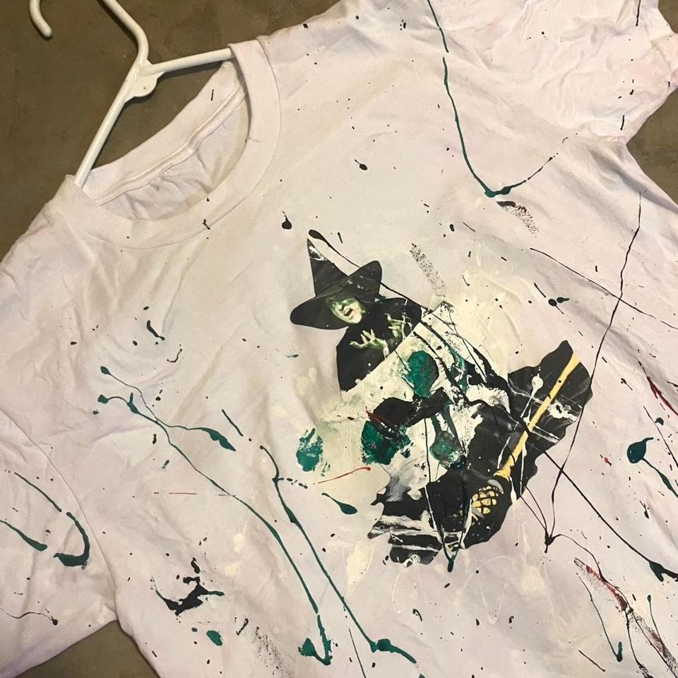 Wicked Witch Paint Splattered Tee 2