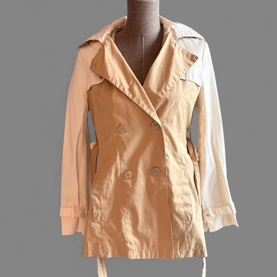 Steve Madden Cream Trench Coat 1dd5