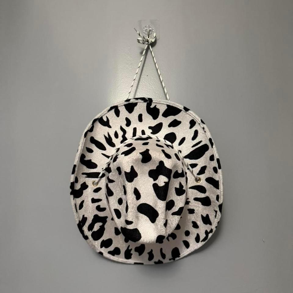 Cow Print Cowboy Hat 34aa