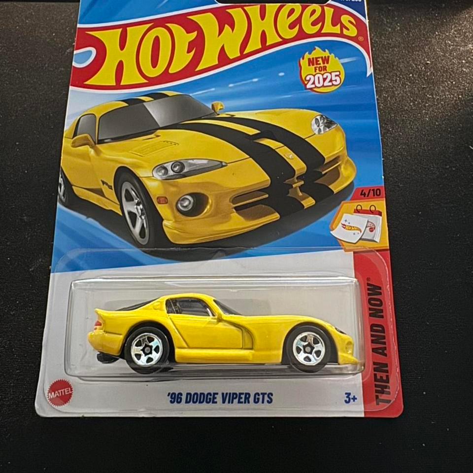 Yellow 1996 Dodge Viper Gts 3871
