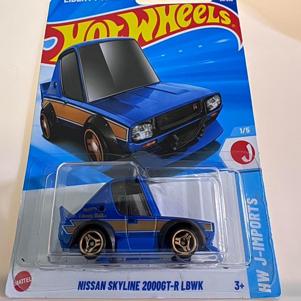 Blue Nissan Skyline 2000gt R Lwk 0b3d