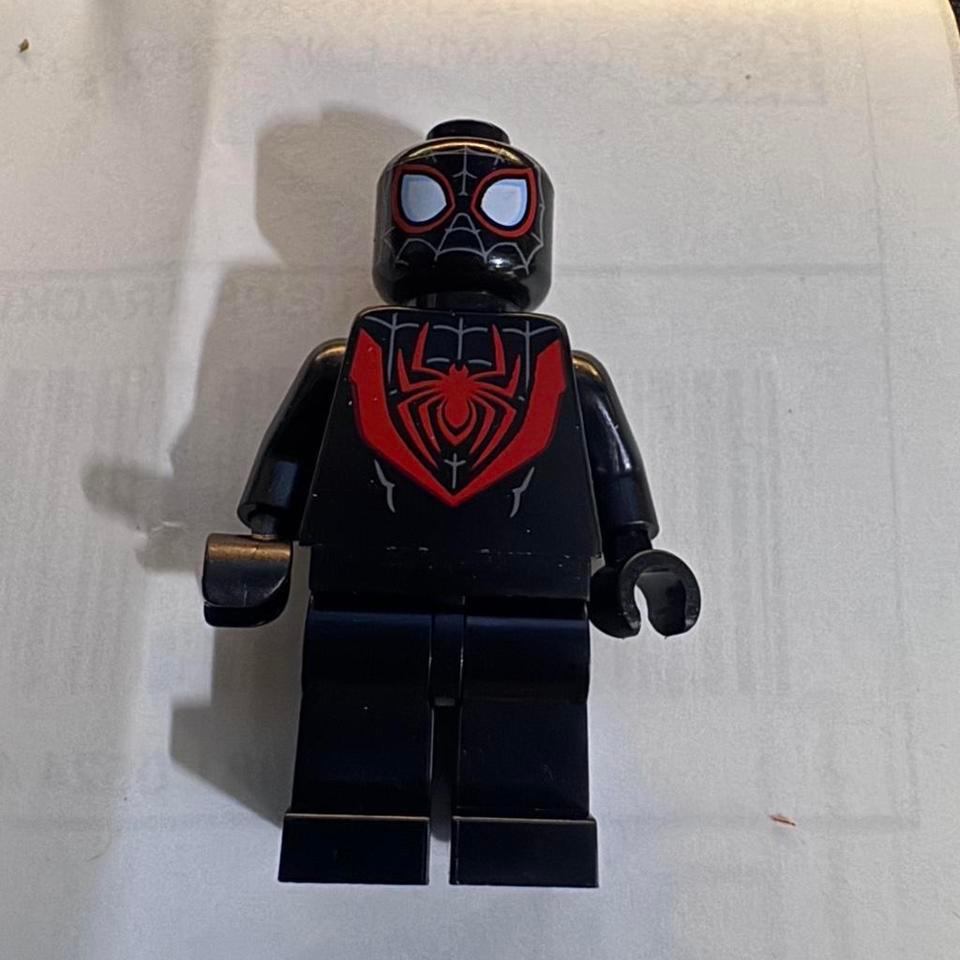 Lego Miles Morales Spider Man Minifigure 6674