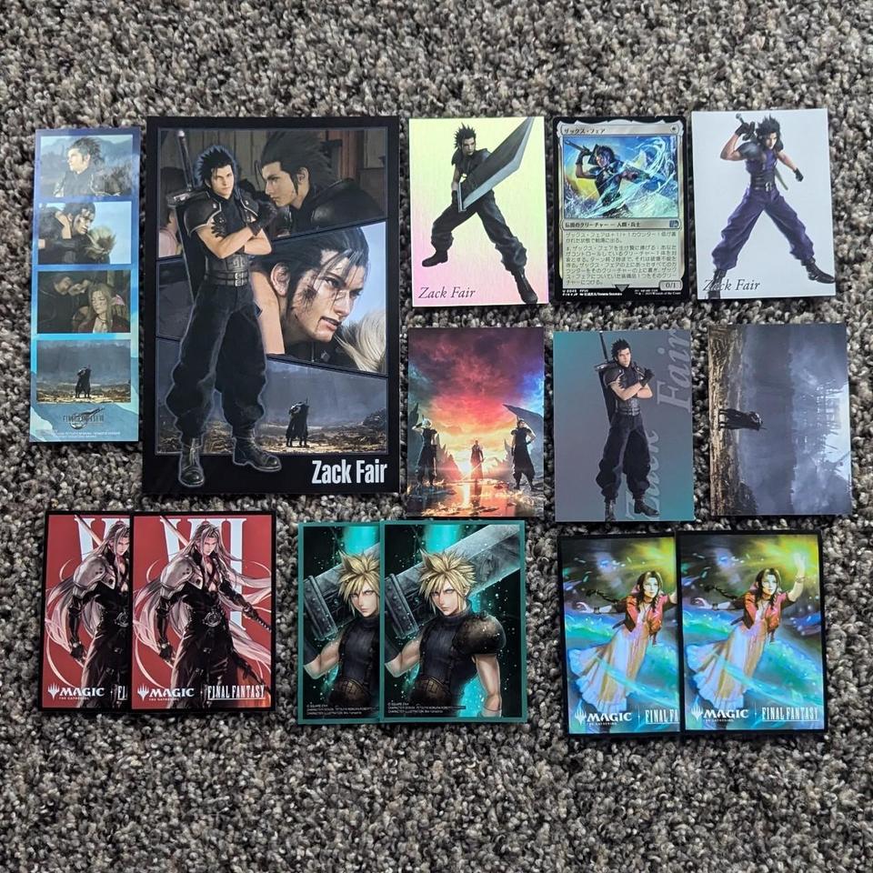 Final Fantasy Vii Zack Trading 3700