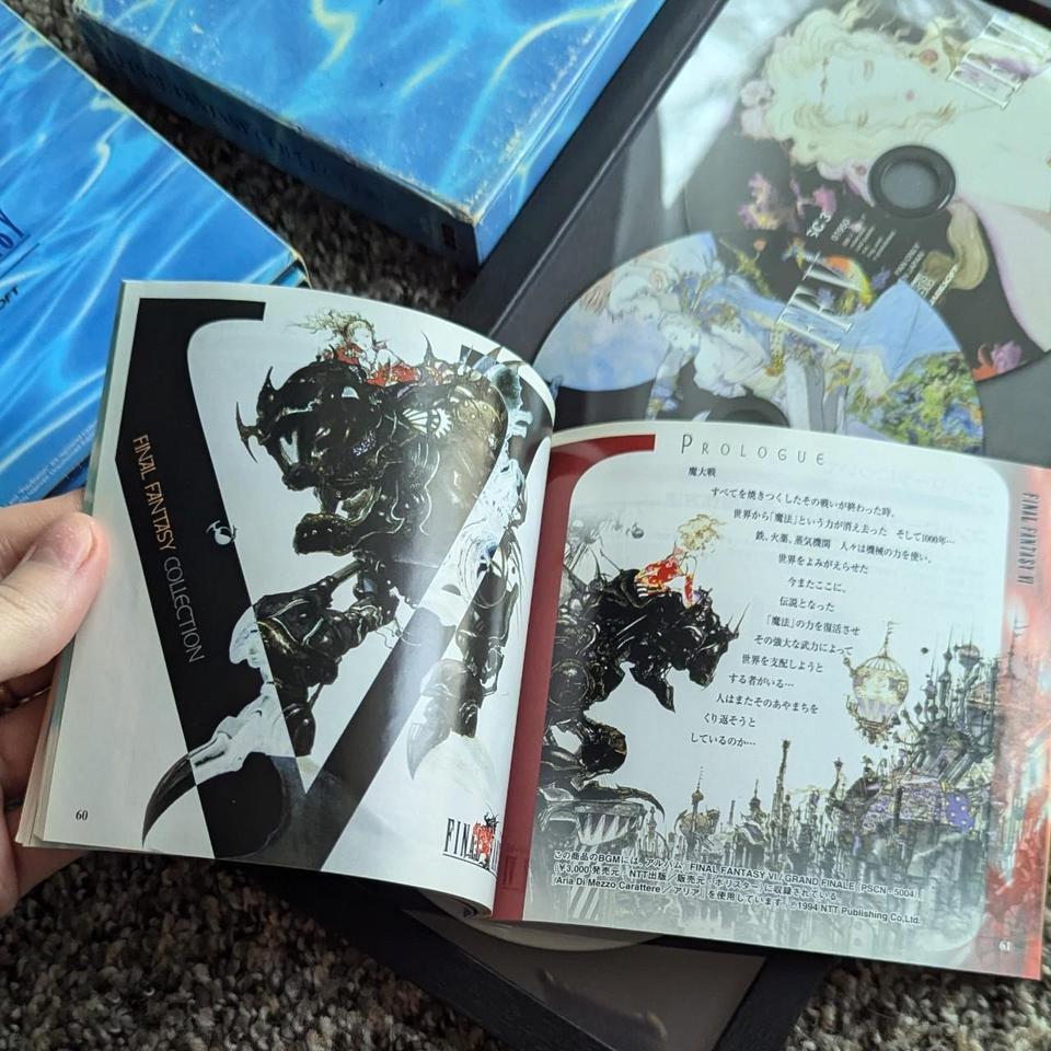 Final Fantasy Collection Japanese Playstation 8905 8