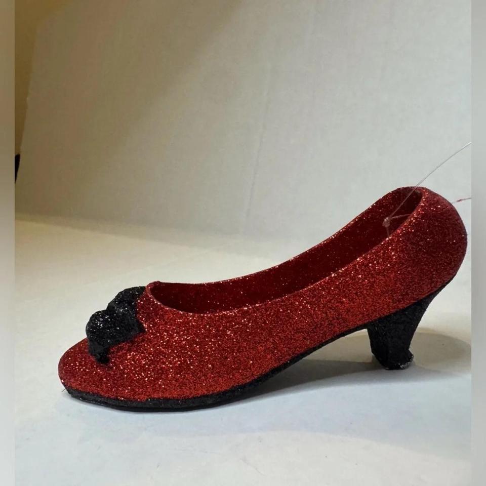 Department 56 Vintage Red Glitter E9b2