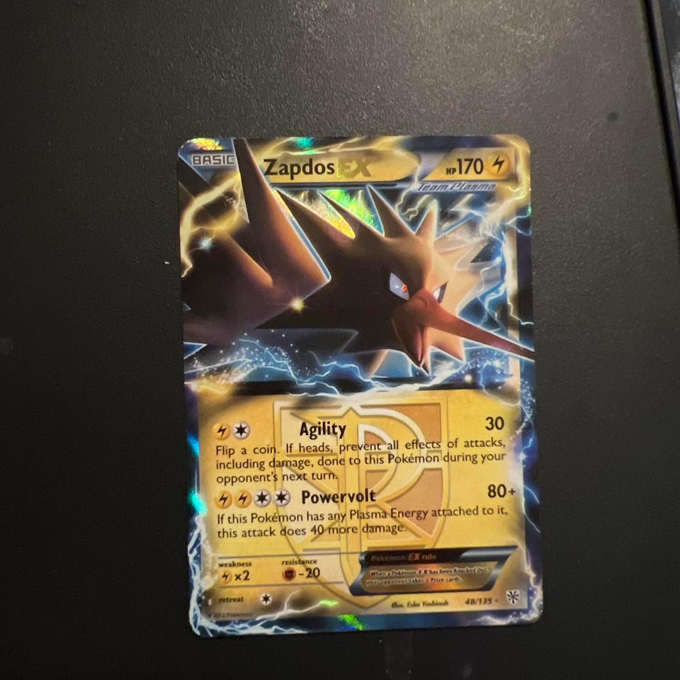 Zapdos Ex 48175 Team Plasma E7aa