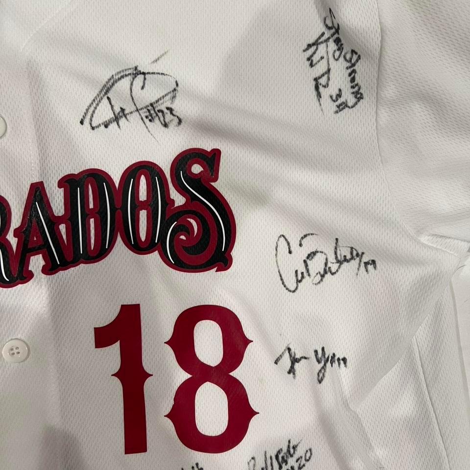 Silverados White Baseball Jersey With 1099 6