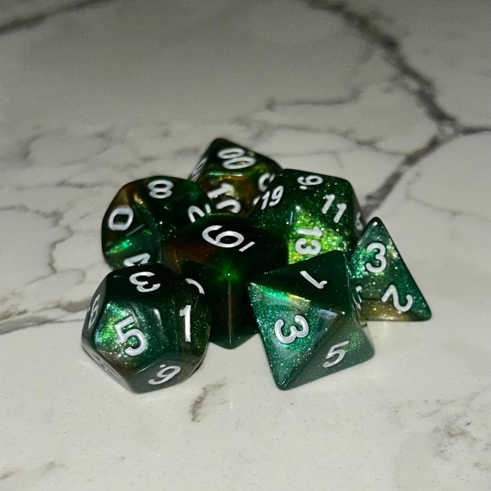 Galaxy Star Polyhedral Dice Set 8292